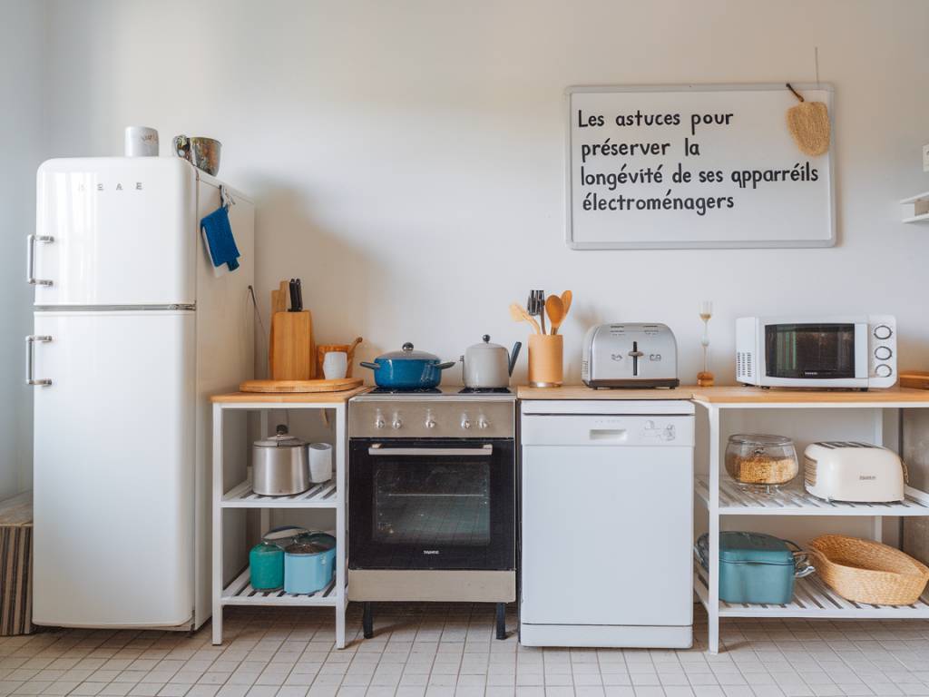 Les astuces pour préserver la longévité de ses appareils électroménagers